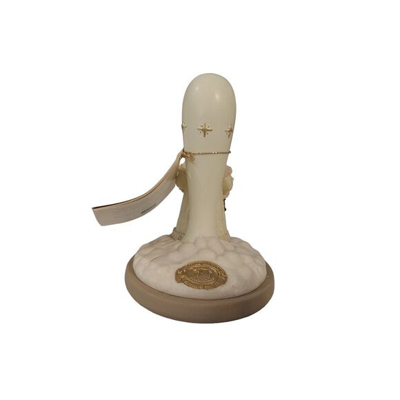 Vintage 1990s Brown Bag Cookie Stamp Snow Santa Old World Santa #2 With Box - Picture 3 of 9